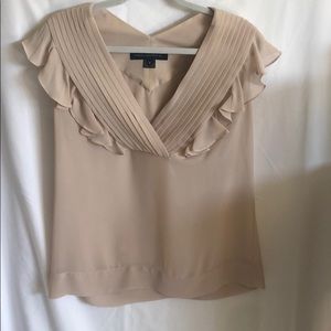 Lovely loose fit blouse with ruffles and pleats